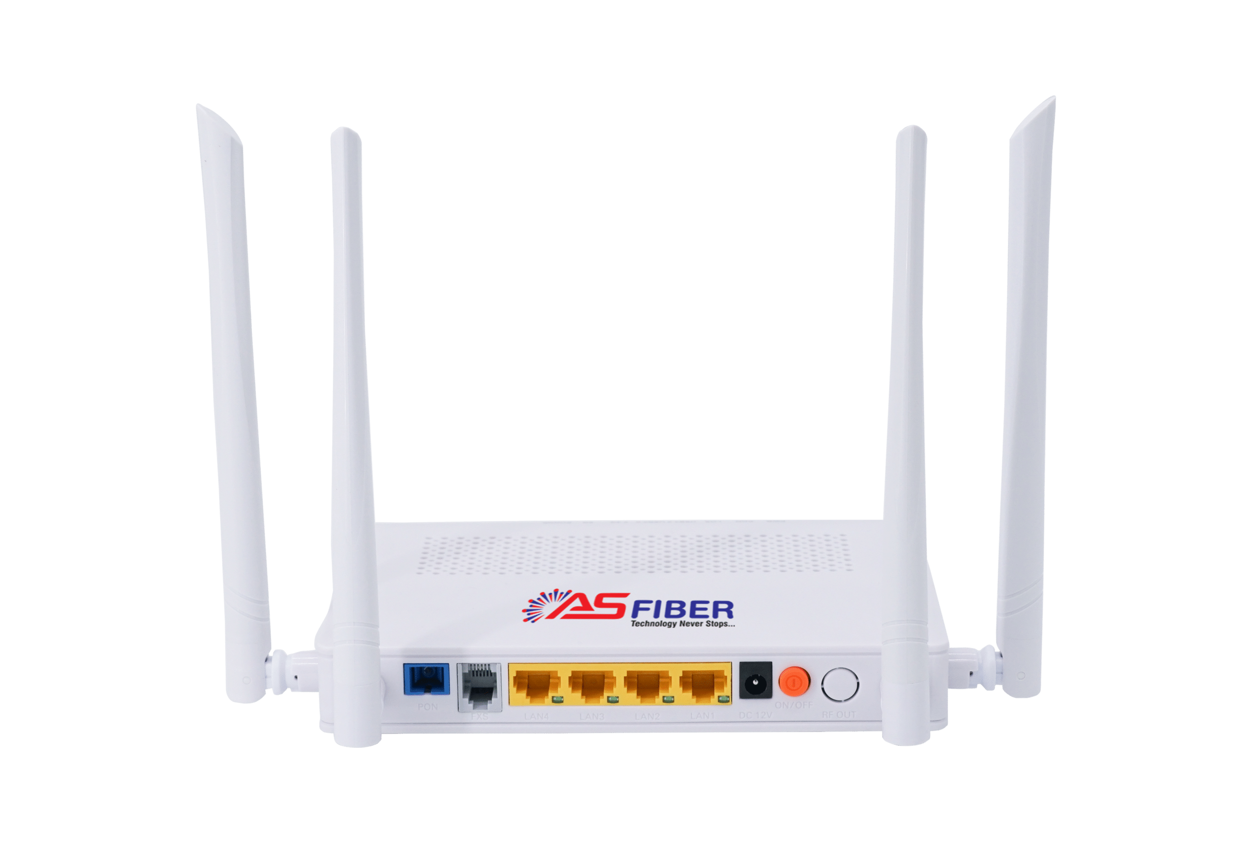 Dual Band Turbofi Xpon Ont 4 Gig Port,2 Antenna, 2 Usp Port, WPA - PSK