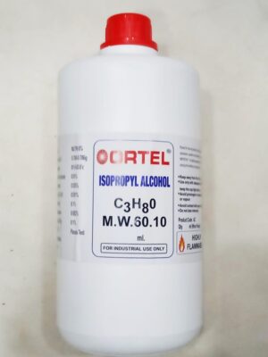 ISO PROPYL ALCOHOL 99.9% Pure [(CH3)2-CH-OH]  (1000 ml)