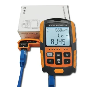 Rechargeable Optical Power Meter with VFL and Ethernet Tester (3 in 1)