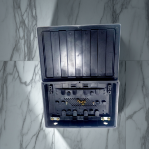 2 way termination box for ofc joints