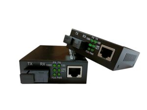 FibreCart Giga Media Converter 10/100/1000Base-Tx To 1000Base-LX Single-Mode Single Fiber Upto 20KM(1 pair)