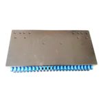 LIU 48F SC Connected Fixed optical fiber patch panel loaded