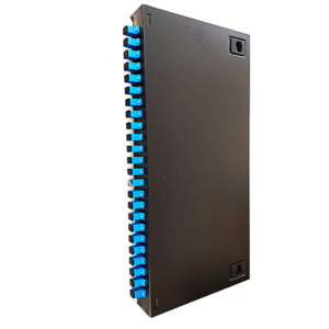 LIU 24 Port SC Connector Fixed Type Loaded Fiber Optic Patch Panel – Single Mode