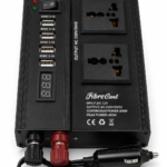 FibreCart 200W Car Power Inverter | 12V DC to 230V AC Converter